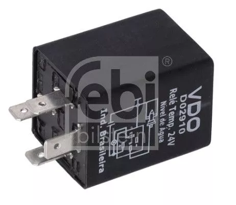 Relay, coolant level warning light