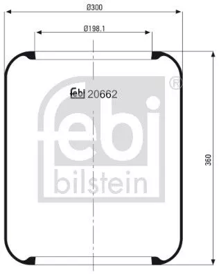 Bellow, air suspension