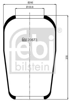 Bellow, air suspension