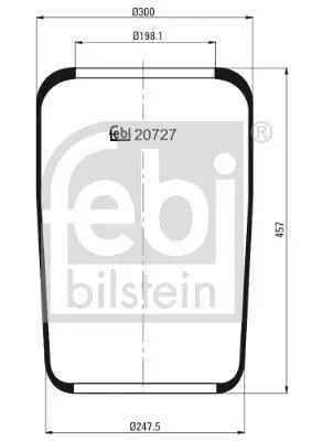 Bellow, air suspension