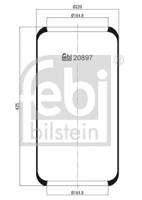 Bellow, air suspension