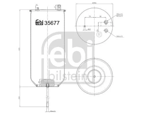 Bellow, air suspension