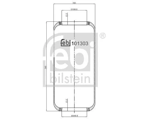 Bellow, air suspension