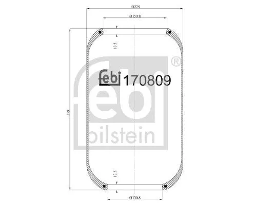 Bellow, air suspension