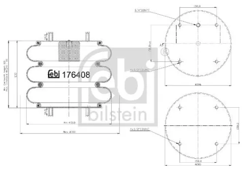 Bellow, air suspension