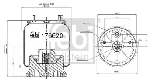 Bellow, air suspension