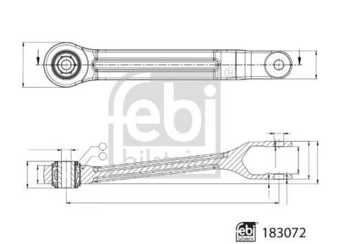 Link/Coupling Rod, stabiliser bar