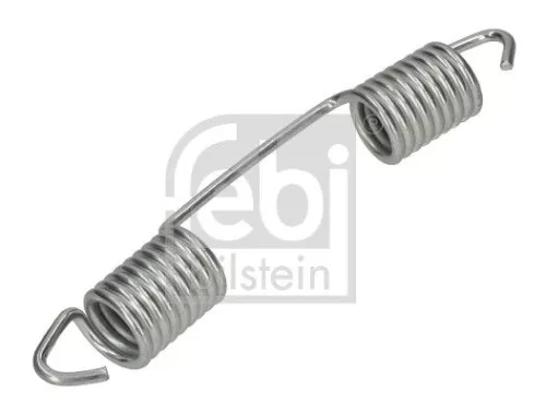 Spring, brake shoes