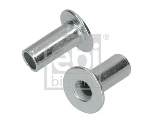 Rivet, drum brake lining