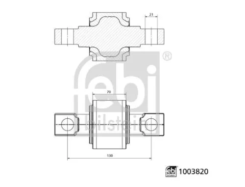 Repair Kit, guide strut